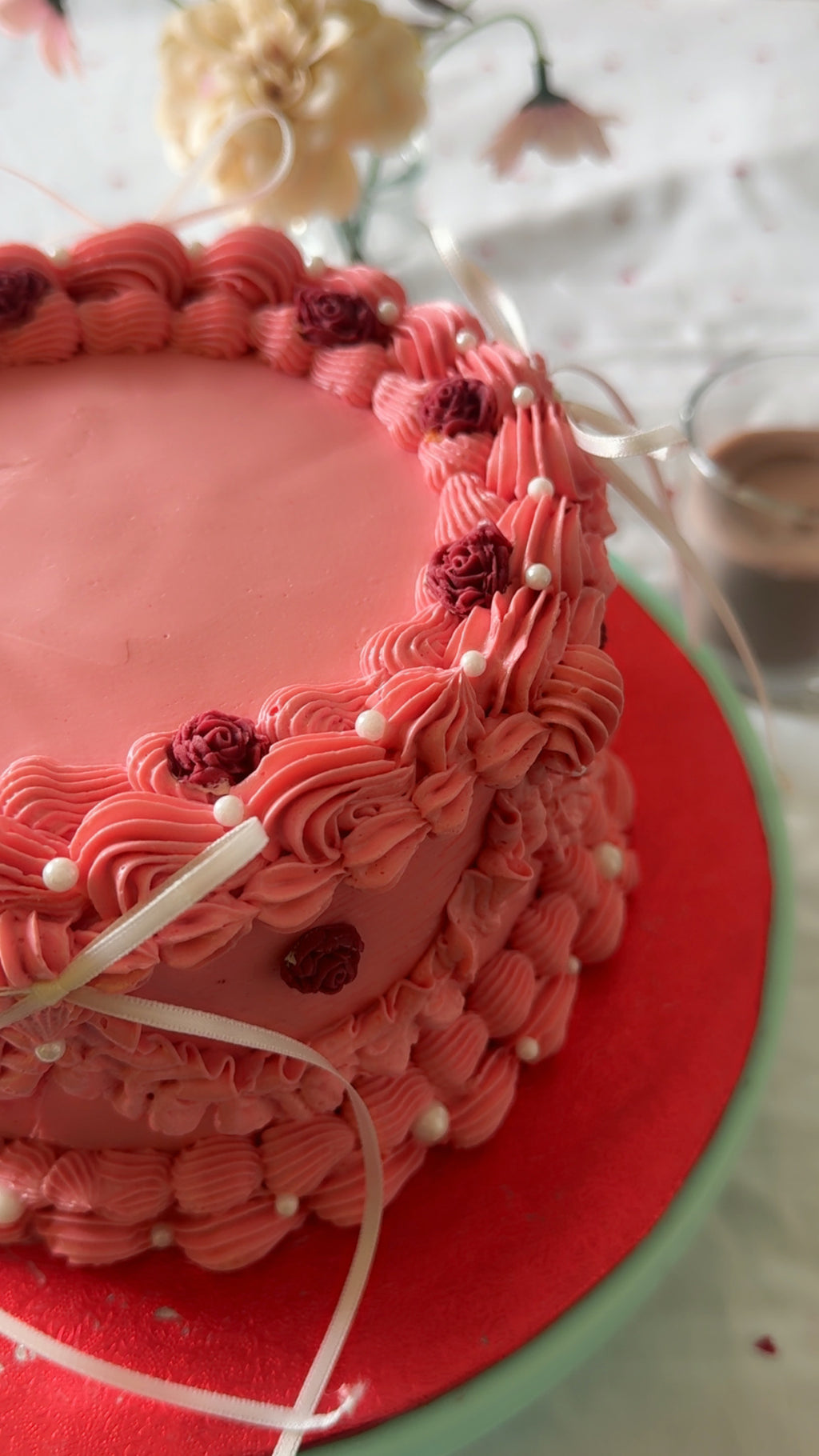 Vanilla Sponge Raspberry